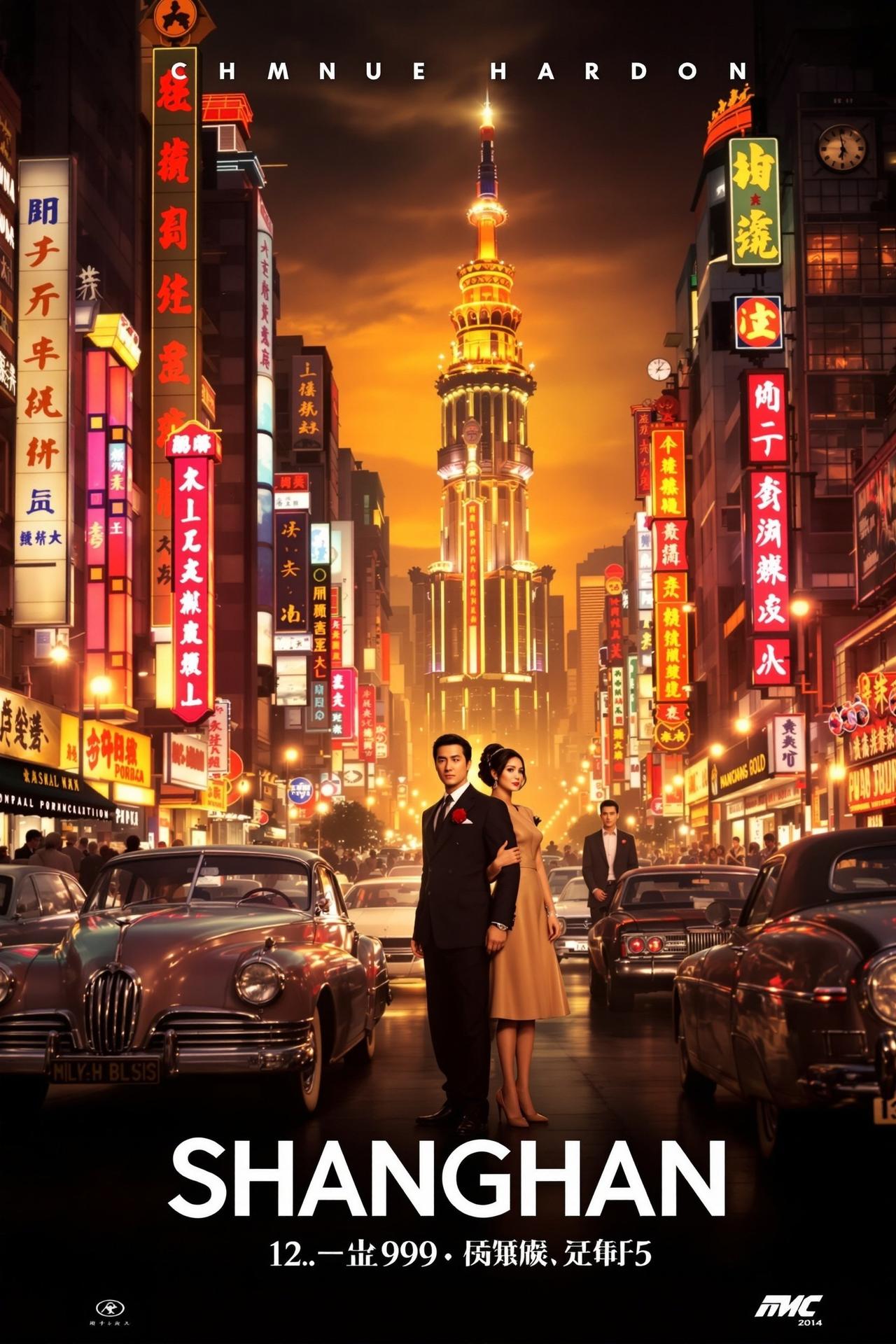 繁花(2023) 剧情影视海报 - 导演王家卫 - 橙子影院